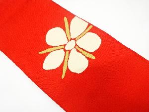 花模様織り出し名古屋帯